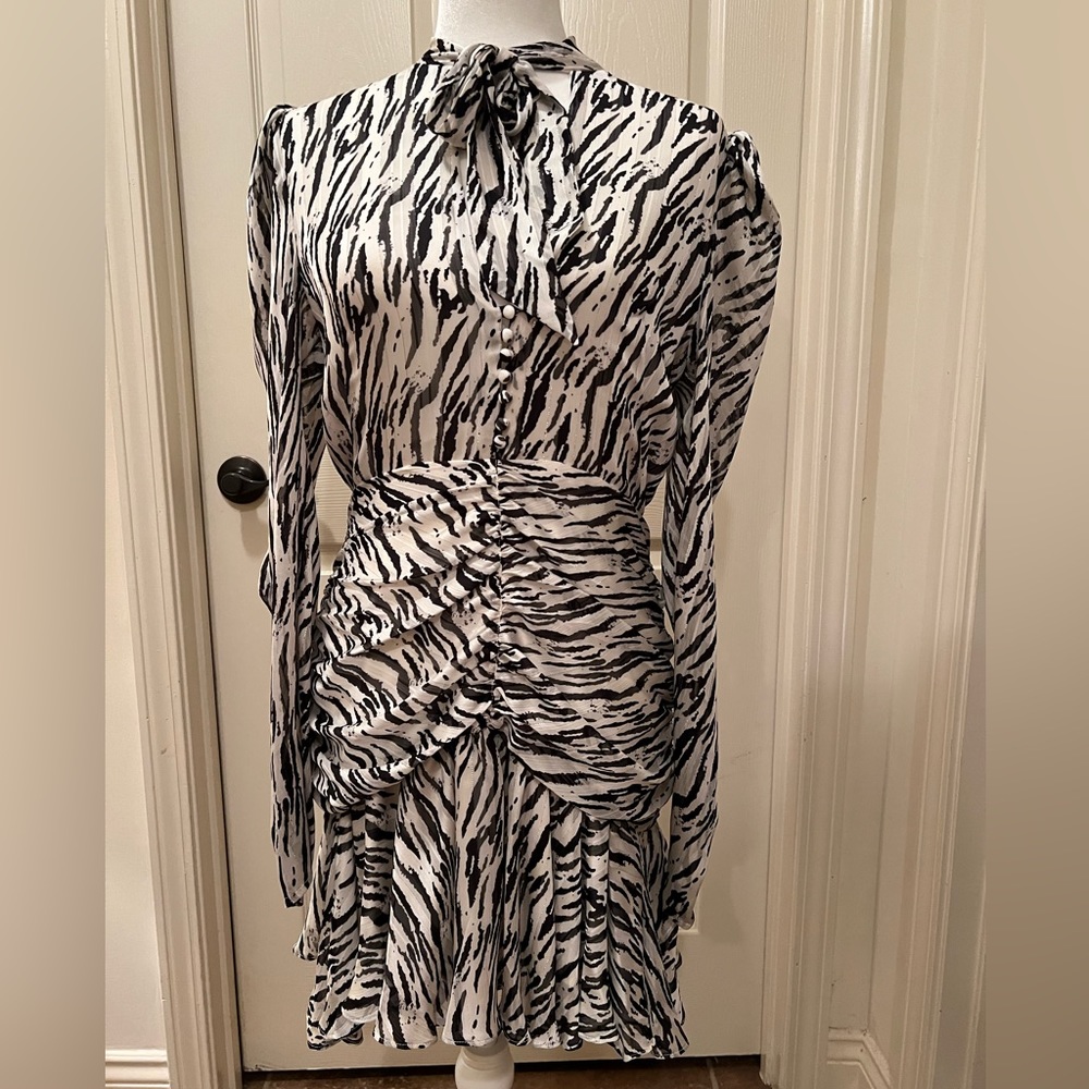 Zebra patterned Dress